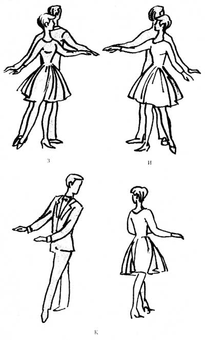Обучение вальсу. Урок 1. Основные положения в паре и соединения рук.