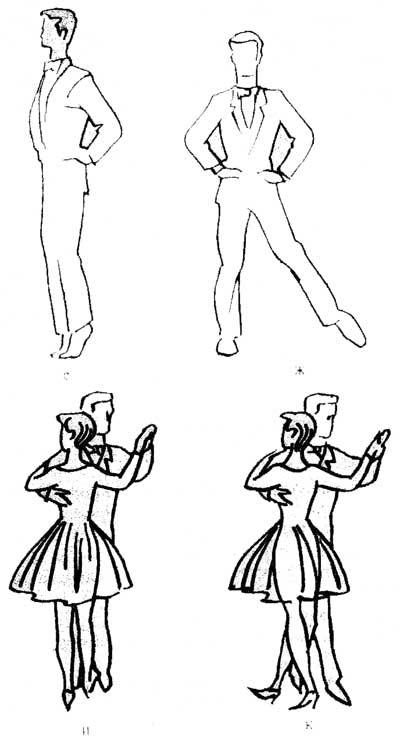 Обучение вальсу-бостону. Урок 10. Соединение движений в танцевальные композиции.